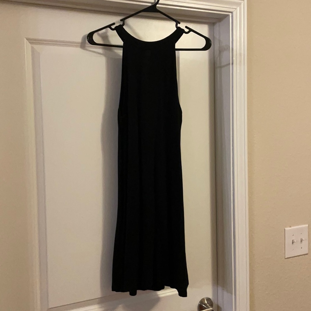 Express Black Halter Neck Dress